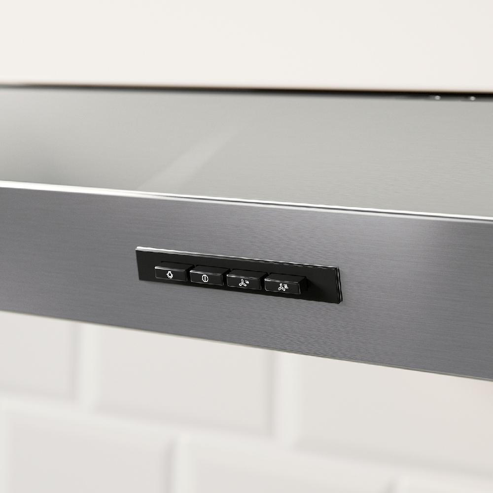 IKEA LAGAN Cappa Da Fissare Alla Parete Inox 60 Cm