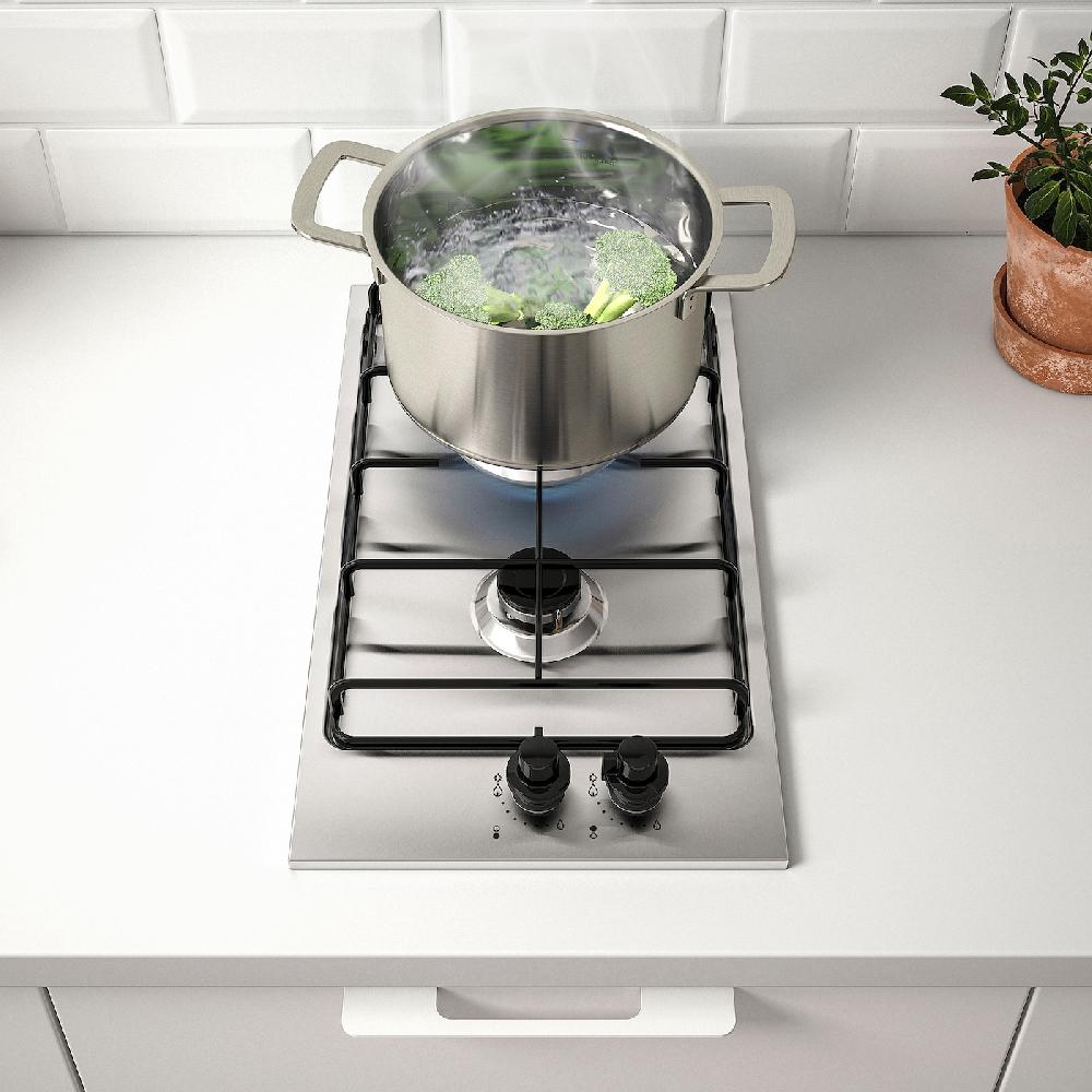 IKEA LAGAN Piano Cottura A Gas Inox 29 Cm
