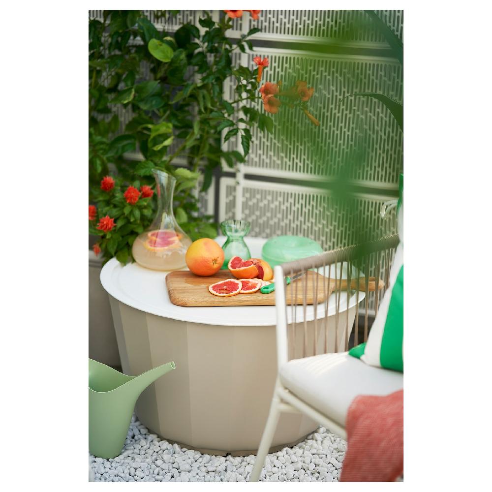 IKEA LÅGASKÄR Tavolino Da Giardino Beige