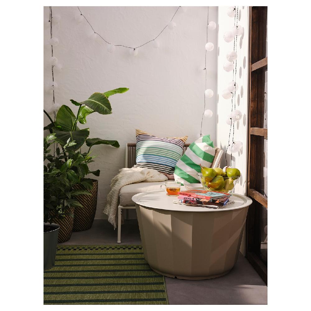 IKEA LÅGASKÄR Tavolino Da Giardino Beige
