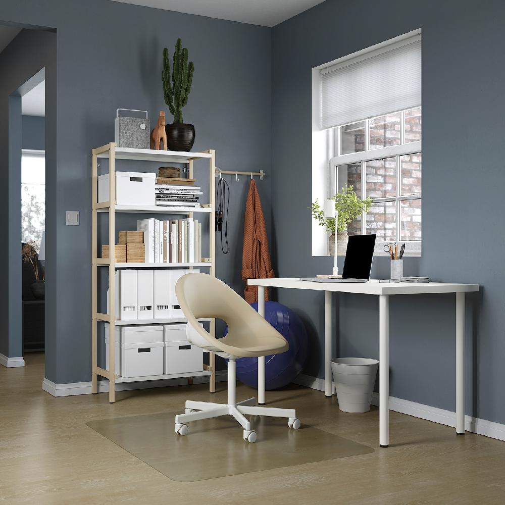 IKEA LAGKAPTEN / ADILS Scrivania Bianco 120x60 Cm