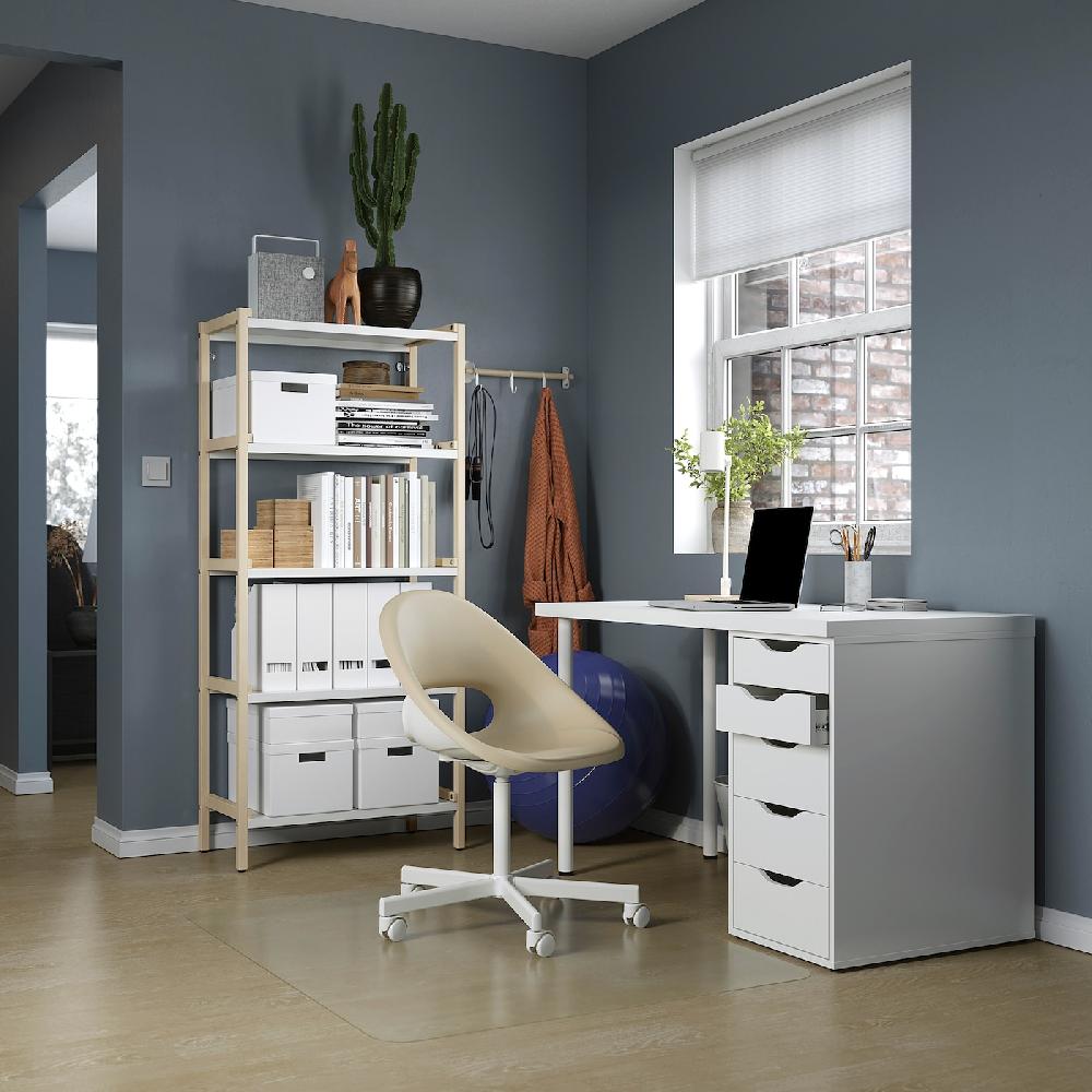 IKEA LAGKAPTEN / ALEX Scrivania Bianco 120x60 Cm