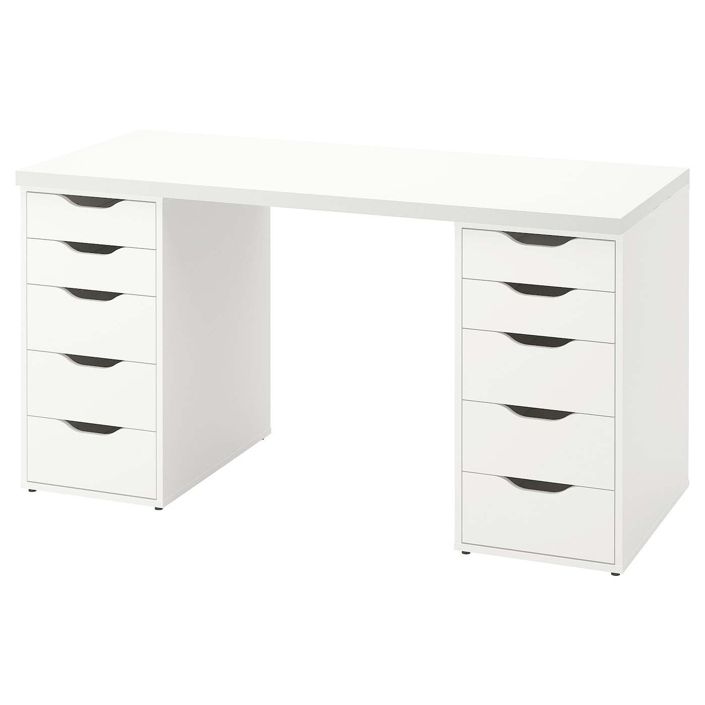 IKEA LAGKAPTEN / ALEX Scrivania bianco 140x60 cm