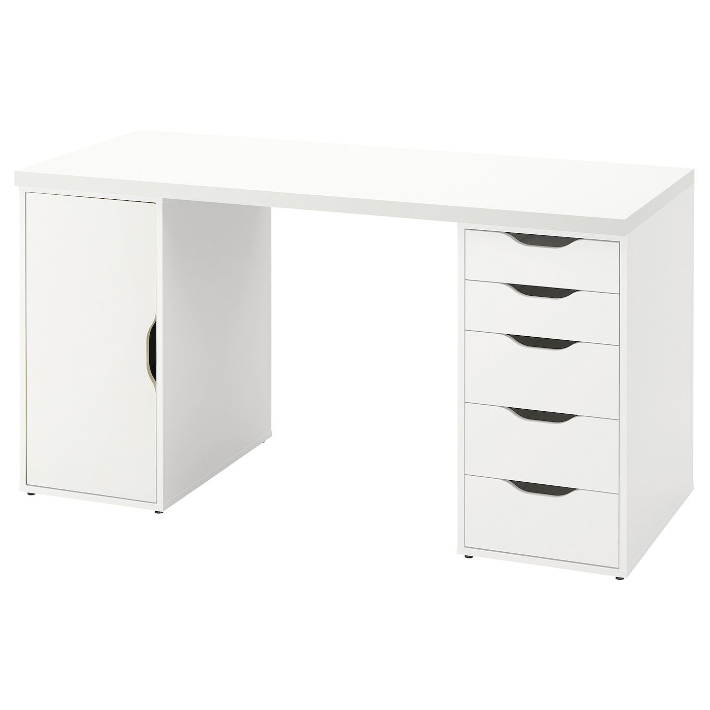 IKEA LAGKAPTEN / ALEX Scrivania bianco 140x60 cm