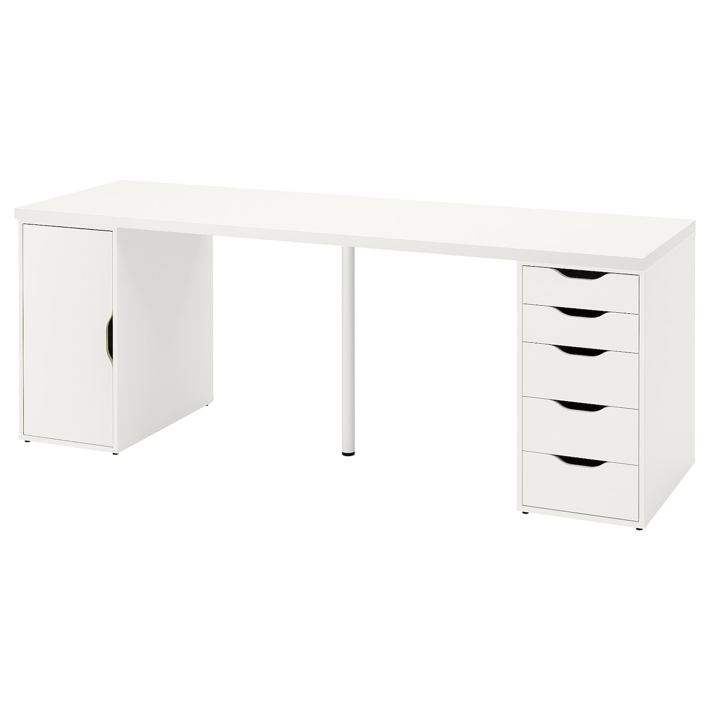 IKEA LAGKAPTEN / ALEX Scrivania bianco 200x60 cm