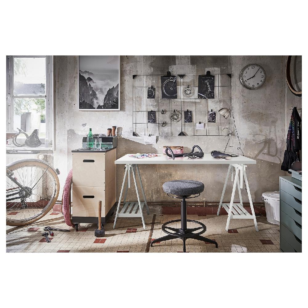 IKEA LAGKAPTEN Piano Tavolo Bianco 160x80 Cm