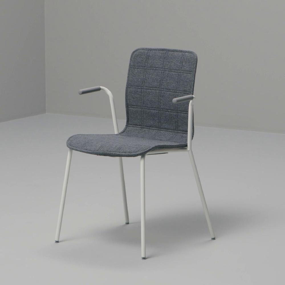 IKEA LÄKTARE Sedia Per Riunioni Grigio Fumo/nero