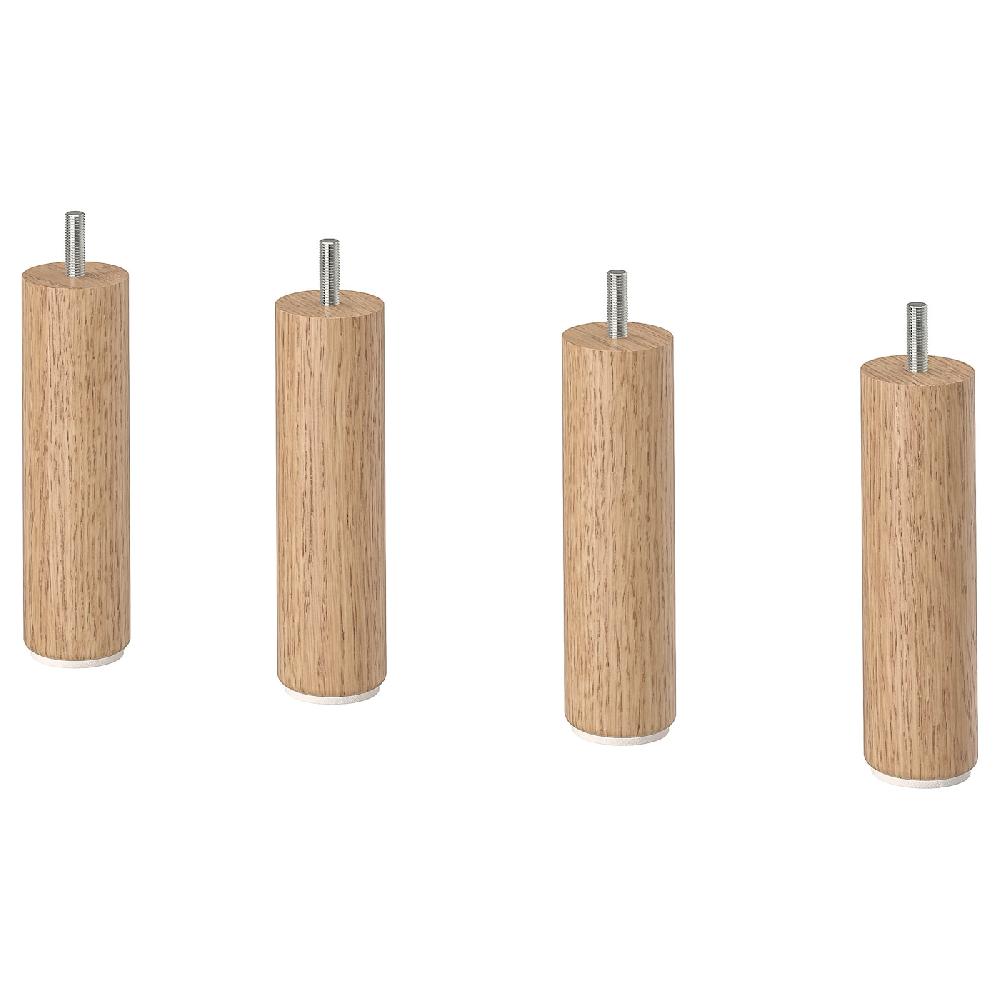 IKEA LANDSKRONA Gamba legno 15 cm