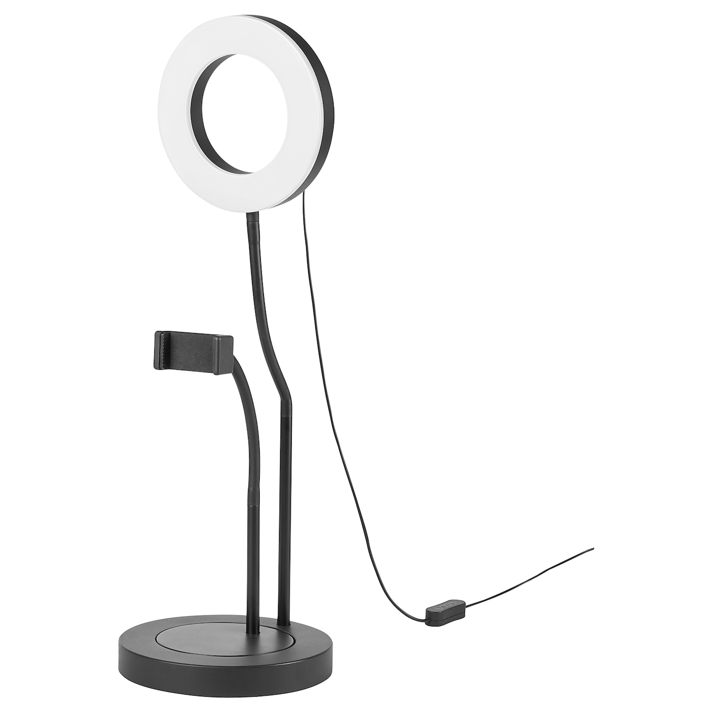 IKEA LÅNESPELARE Luce ad anello/supporto telefono