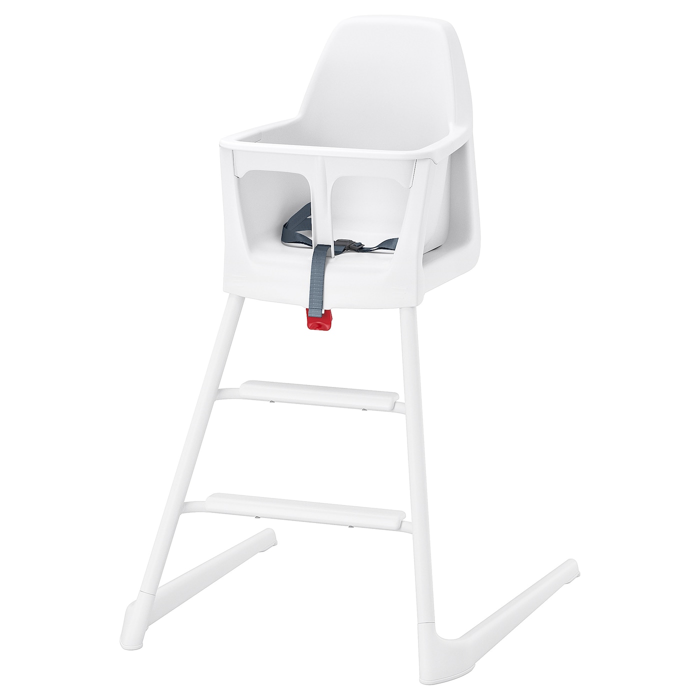 IKEA LANGUR Sedia junior/seggiolone bianco