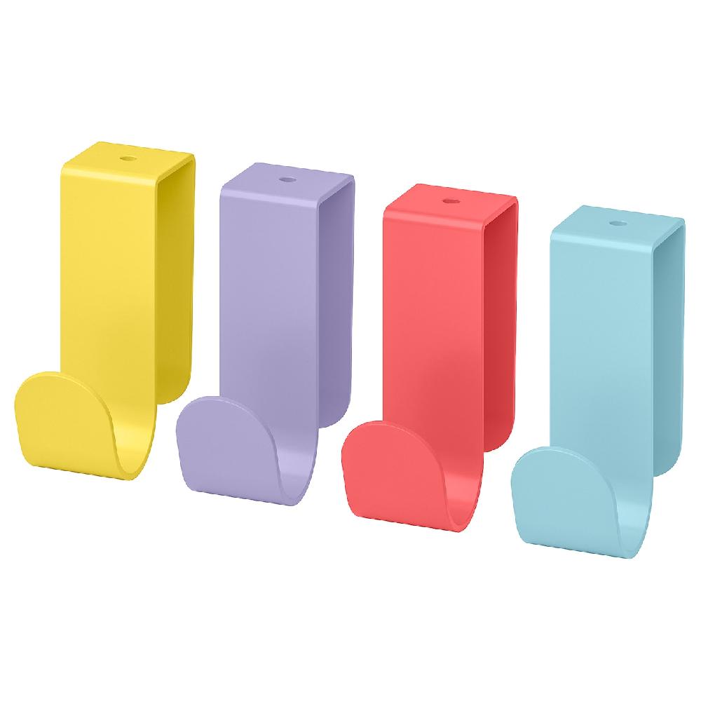 IKEA LÄTTHET Gancio a clip multicolore