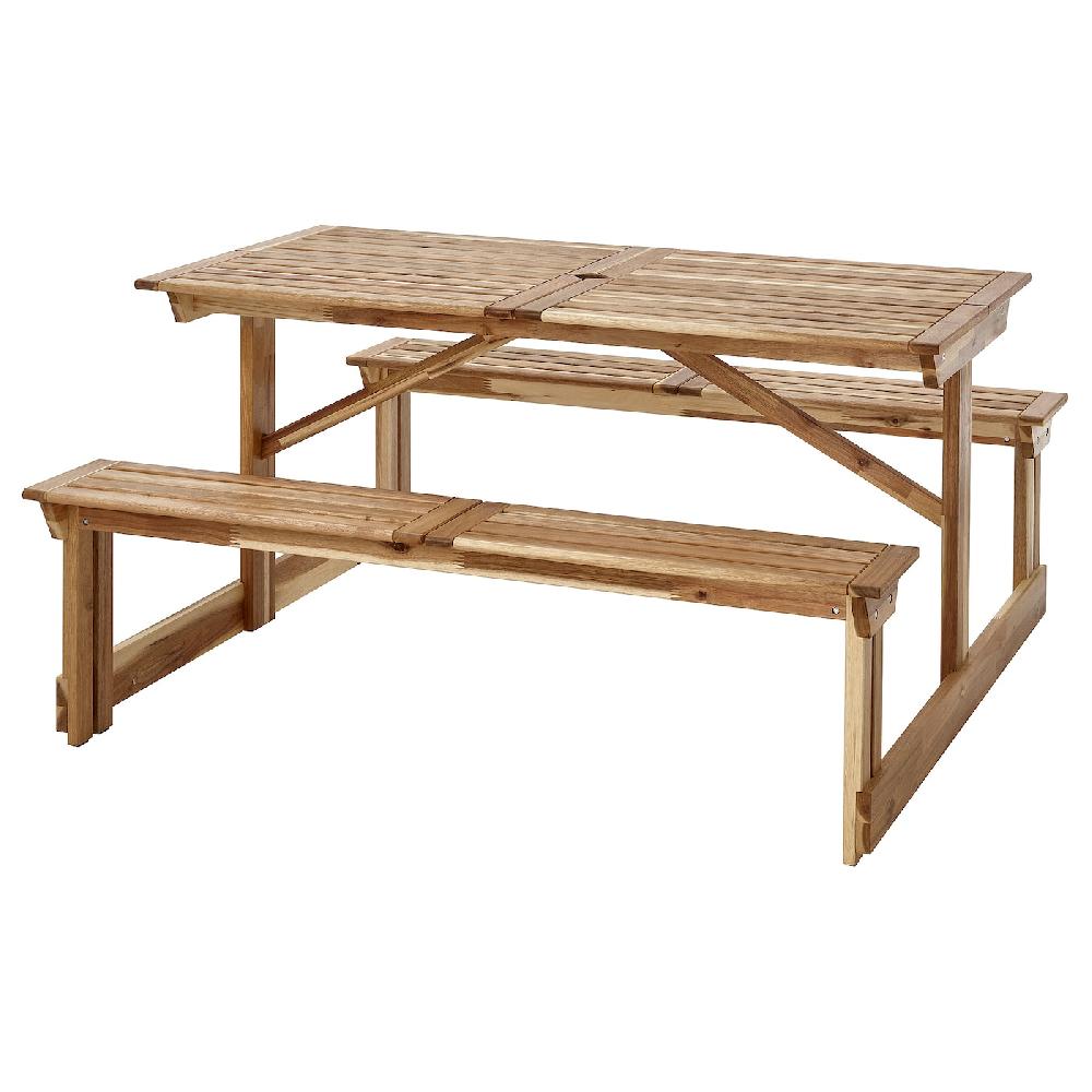 IKEA LERHOLMEN Tavolo da picnic acacia da esterno