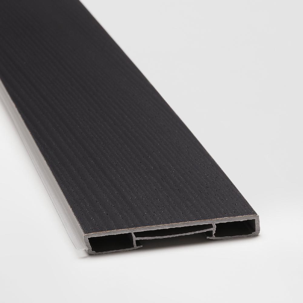 IKEA LERHYTTAN Zoccolo Mordente Nero 220x8 Cm
