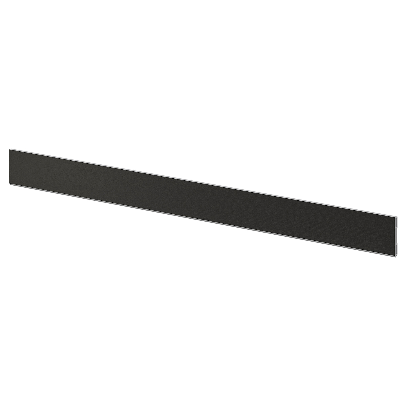 IKEA LERHYTTAN Zoccolo mordente nero 220x8 cm