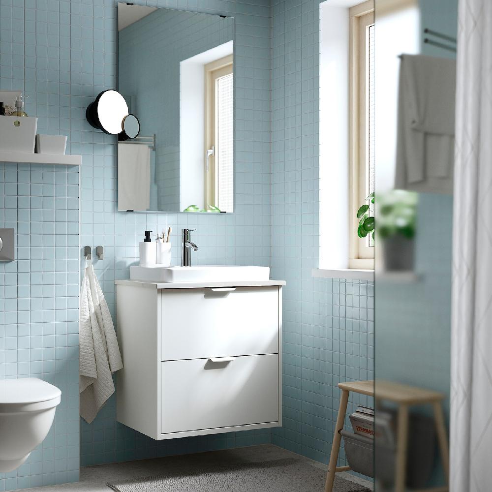 IKEA LETTAN Specchio 60x95 Cm