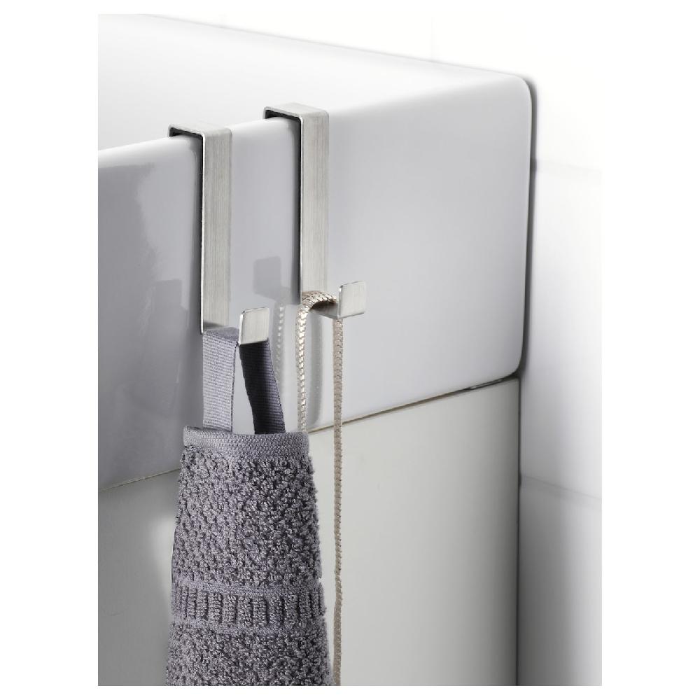 IKEA LILLÅNGEN Attaccapanni Per Porta Inox
