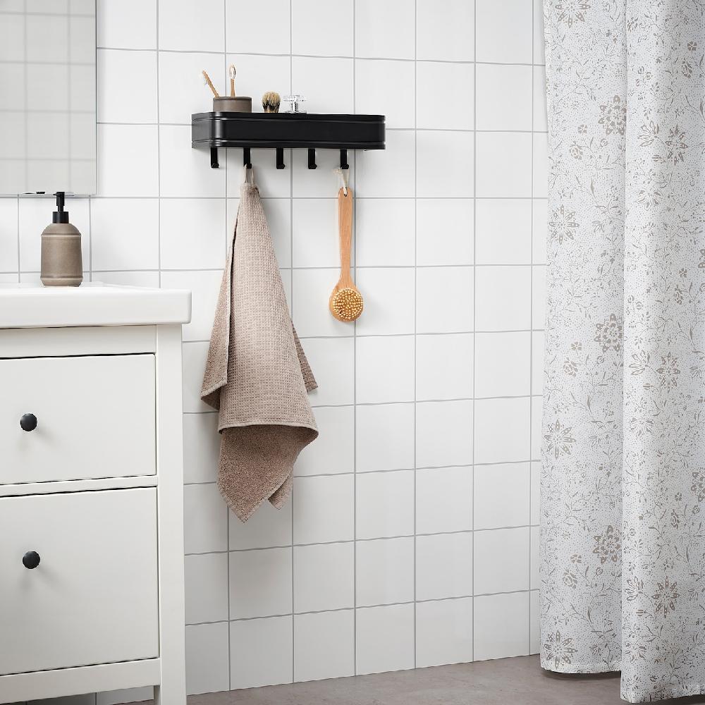 IKEA LILLASJÖN Mensola Con 5 Ganci