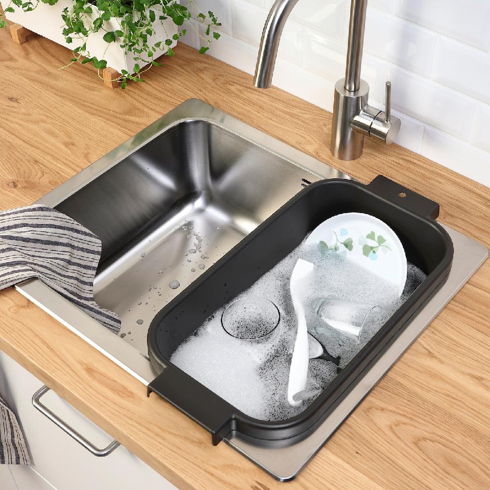 IKEA LILLHAVET Vaschetta Antracite