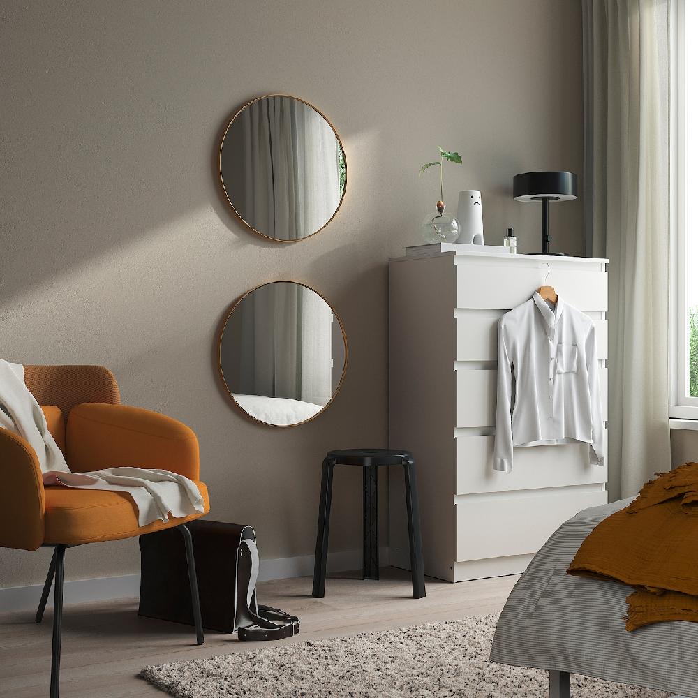 IKEA LINDBYN Specchio Color Oro 50 Cm