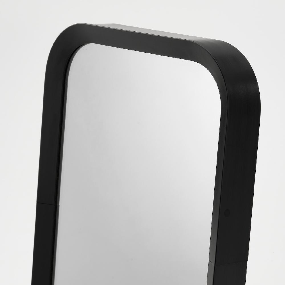 IKEA LINDBYN Specchio Da Tavolo Nero 14x27 Cm