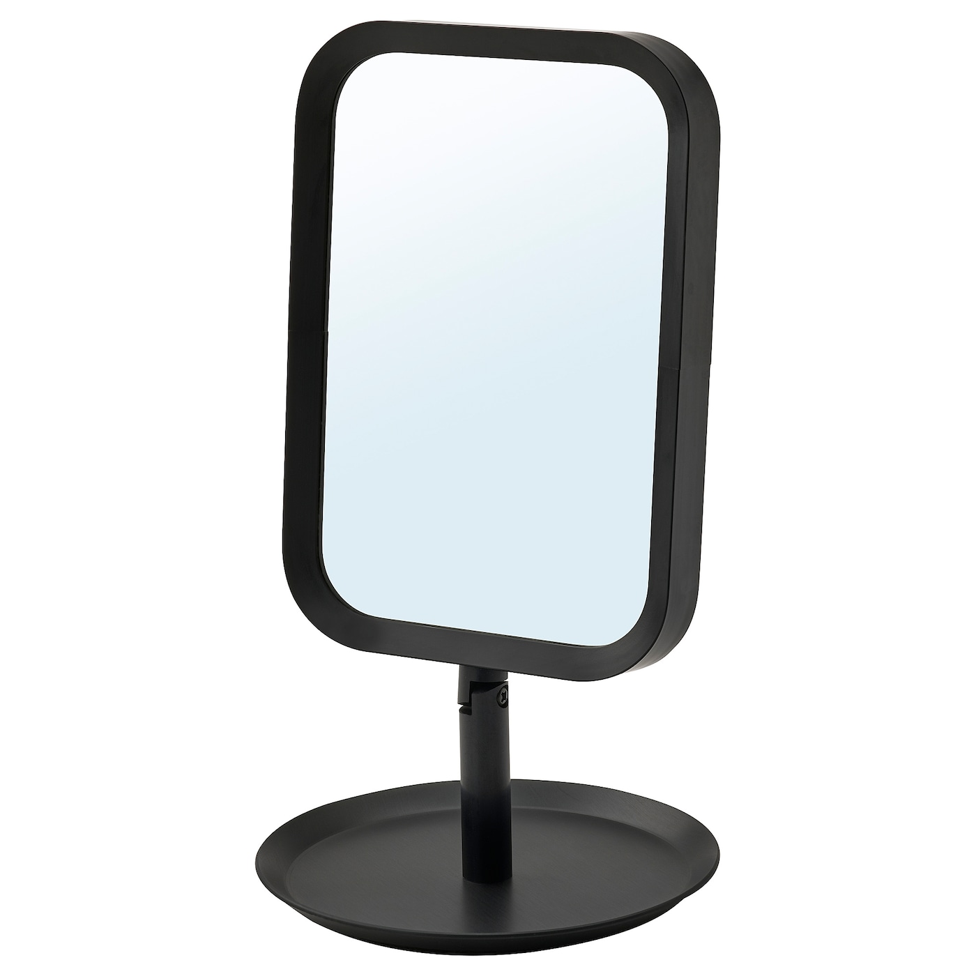 IKEA LINDBYN Specchio da tavolo nero 14x27 cm