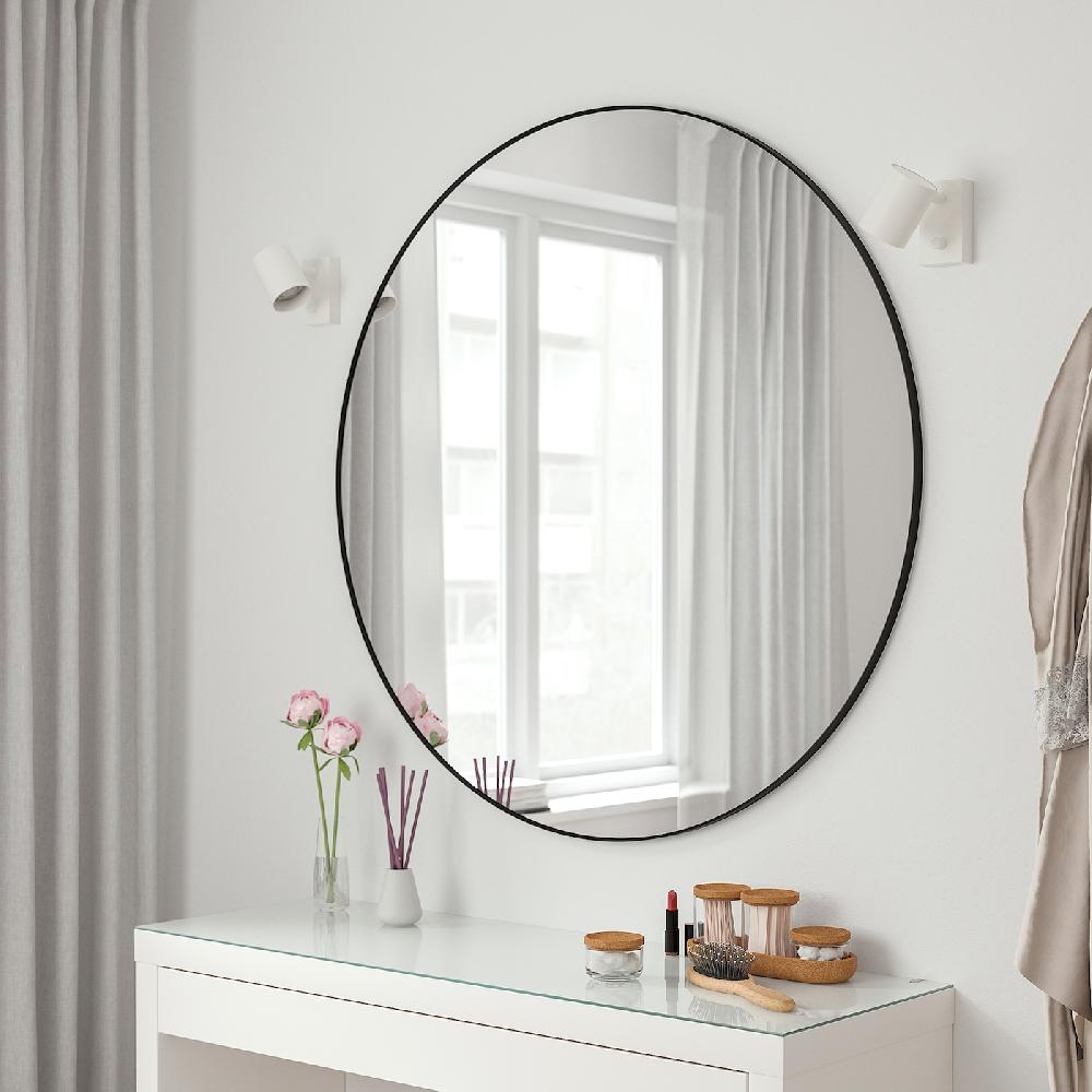 IKEA LINDBYN Specchio Nero 110 Cm