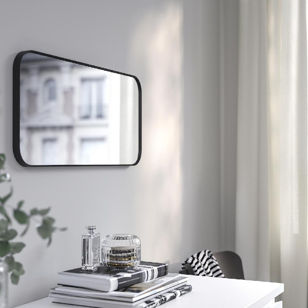 IKEA LINDBYN Specchio Nero 28x60 Cm