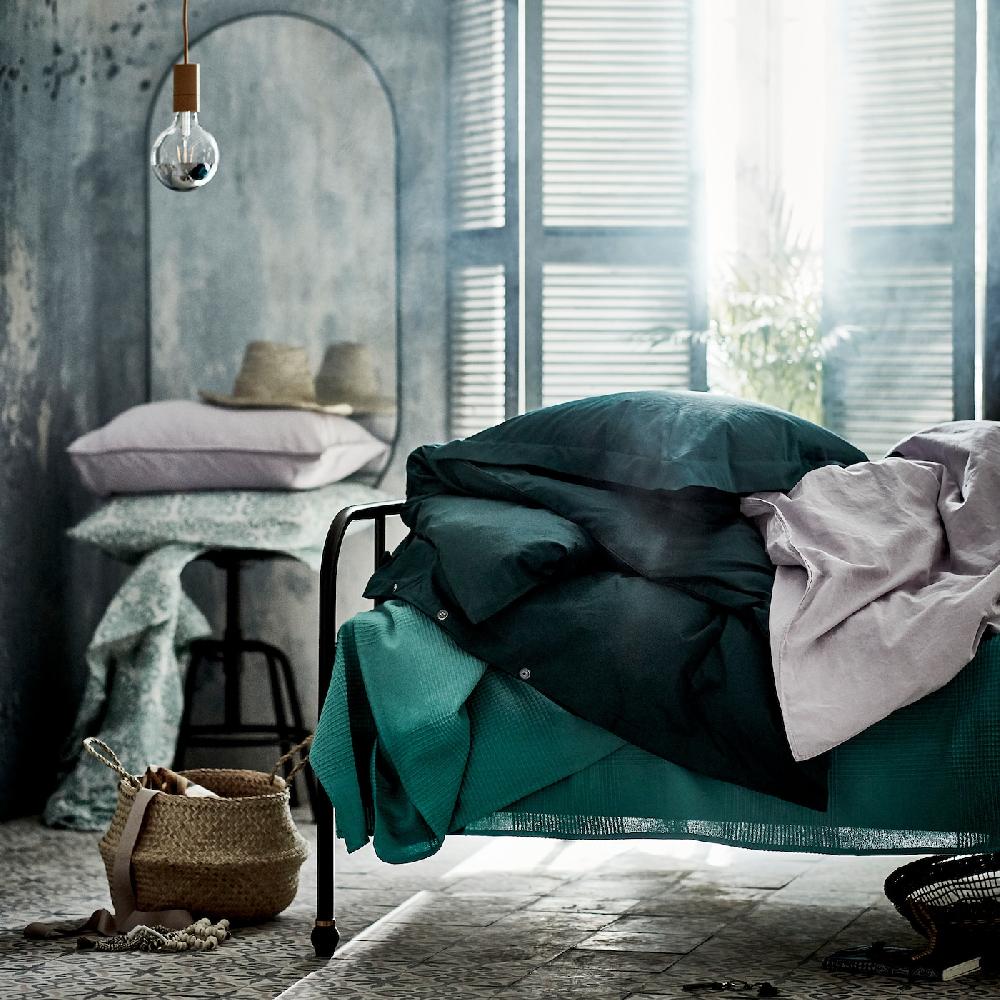 IKEA LINDBYN Specchio Nero 60x120 Cm