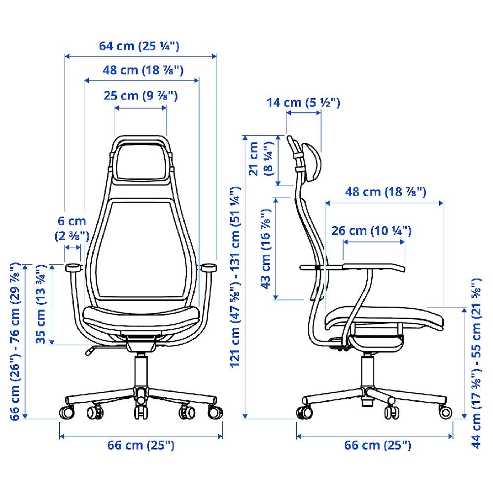 IKEA LÖPARBANA Sedia Da Gaming Vissle Verde