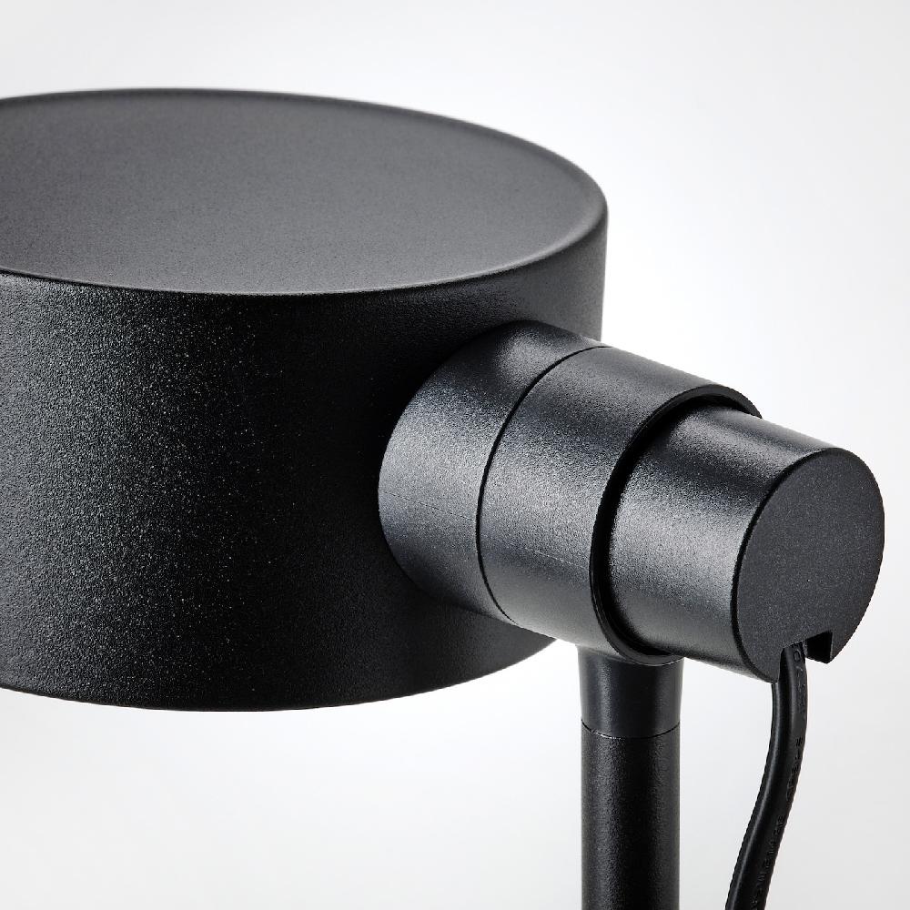 IKEA LÖVMÅNAD Lampada Da Lavoro Nero