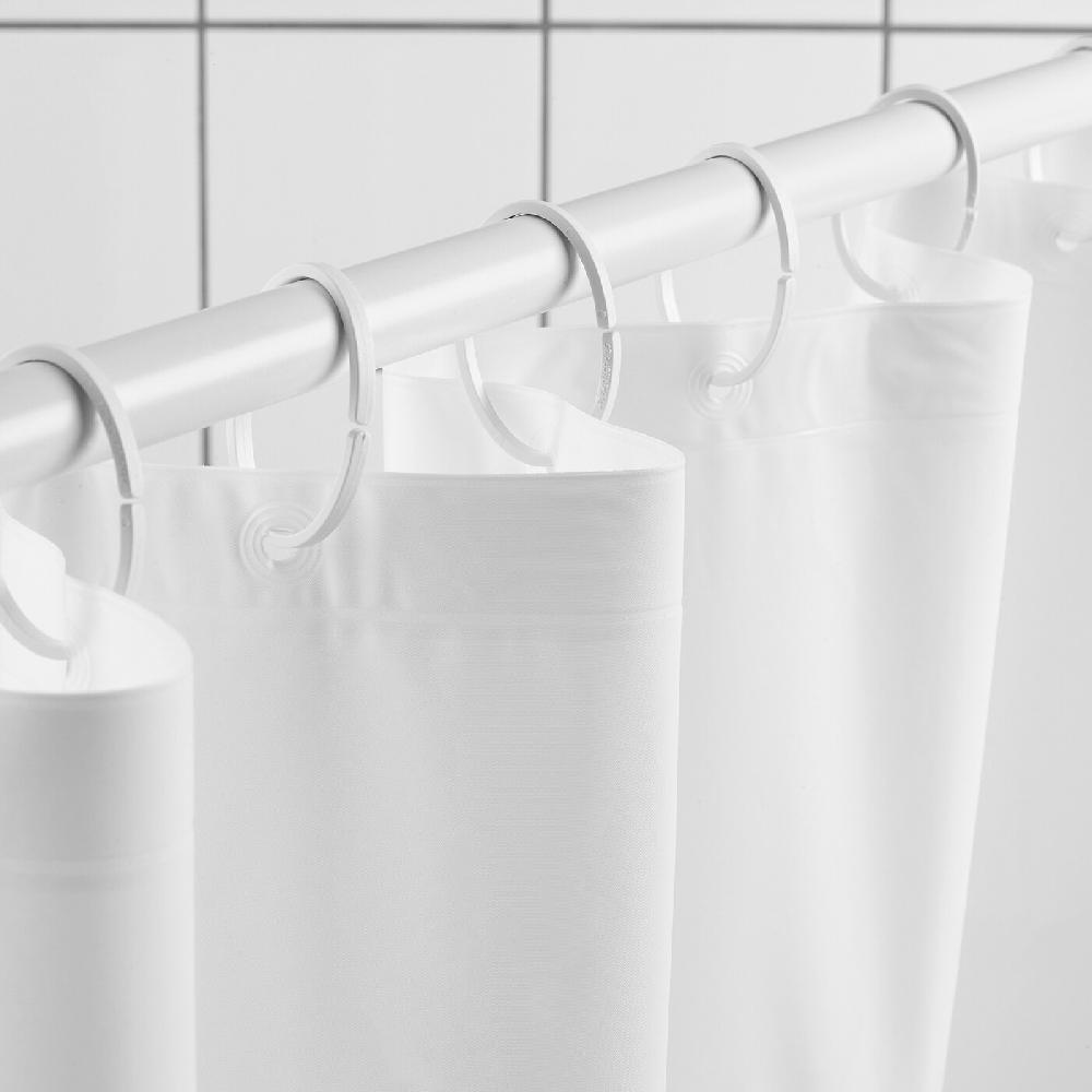 IKEA LUDDHAGTORN Tenda Doccia Bianco 180x200 Cm