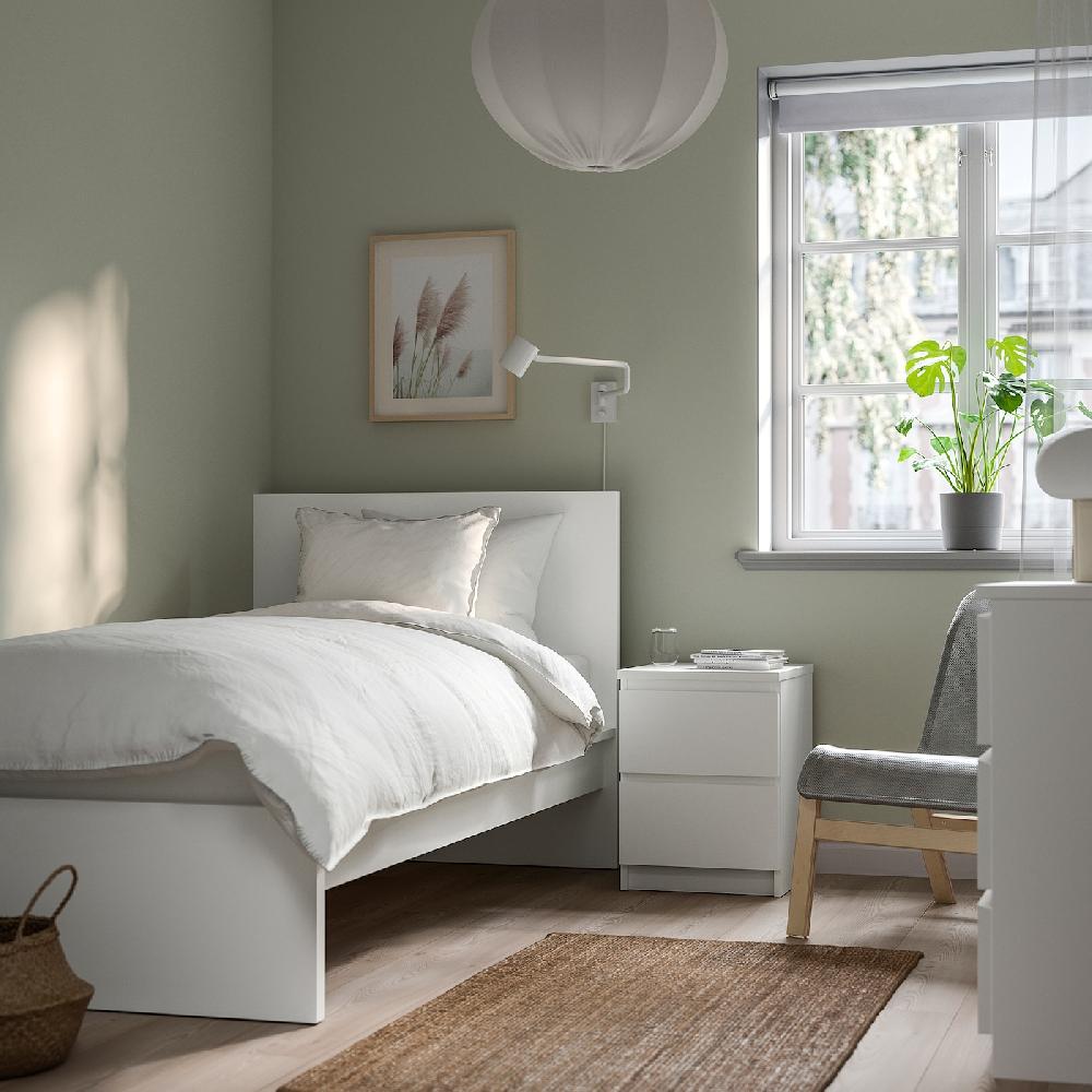 IKEA MALM Struttura Letto Alta Bianco 90x190 Cm