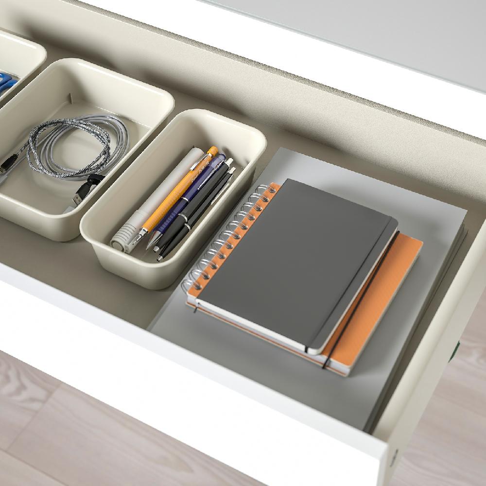 IKEA MALM Toeletta Bianco 120x41 Cm