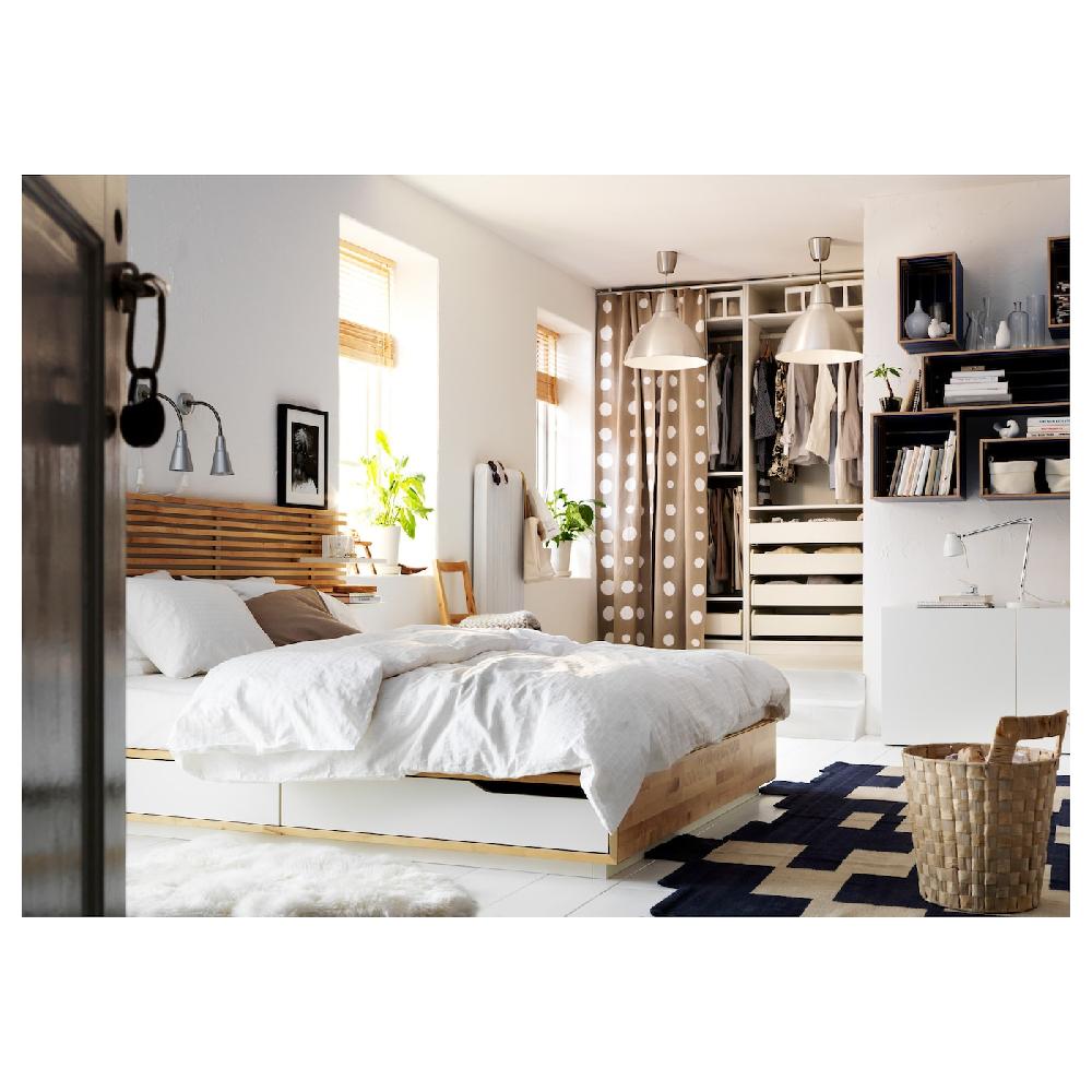 IKEA MANDAL Testiera Betulla/bianco 240 Cm