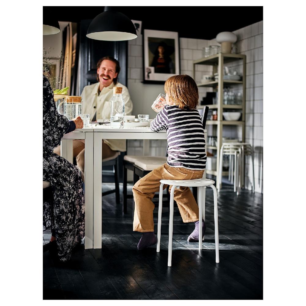 IKEA MARIUS Sgabello Bianco 45 Cm