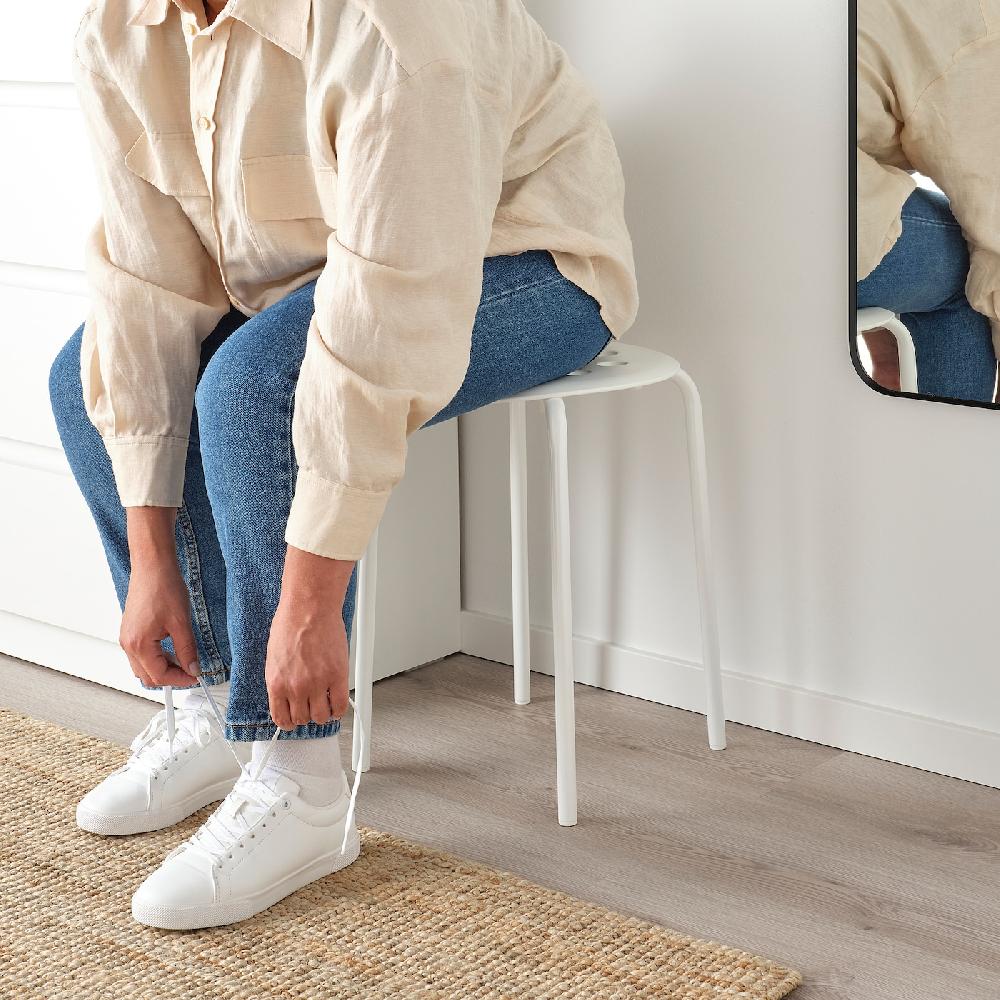 IKEA MARIUS Sgabello Bianco 45 Cm