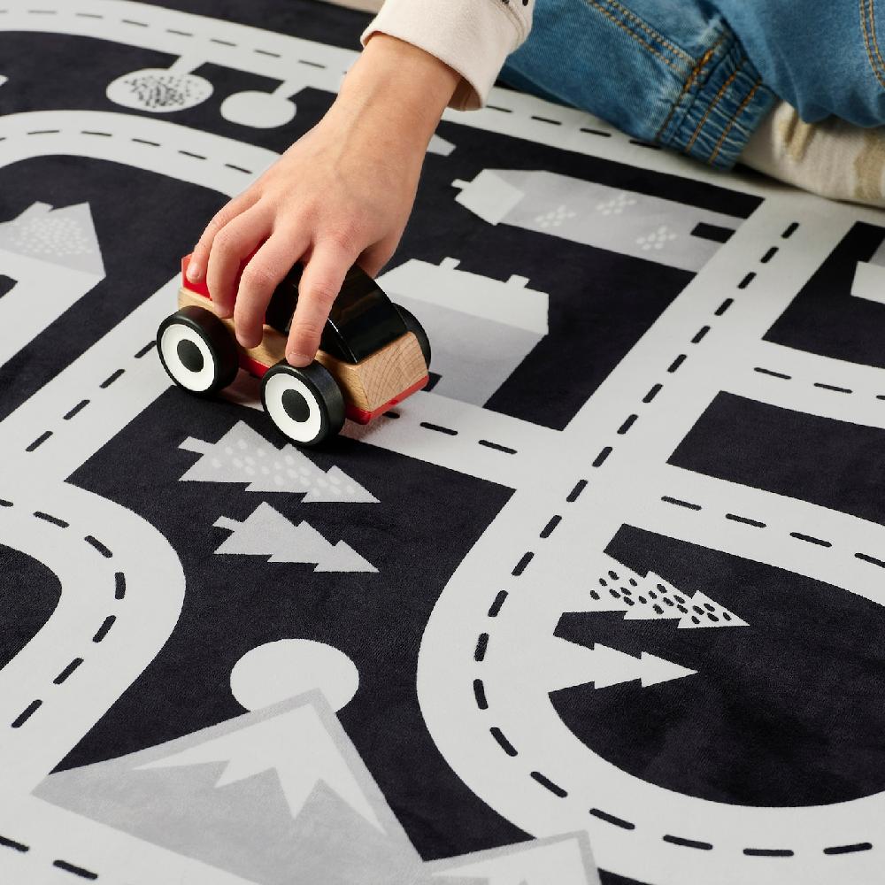 IKEA MARKKRYPARE Tappeto Grigio Scuro 74x100 Cm