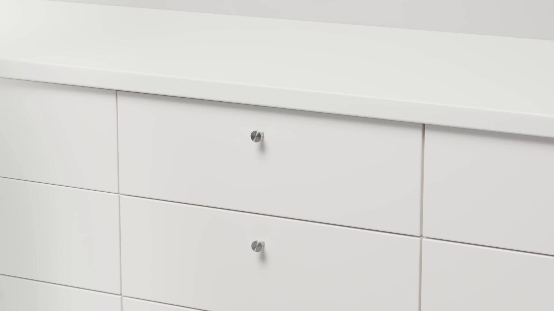 IKEA MAXIMERA Cassetto Basso Bianco 60x60 Cm