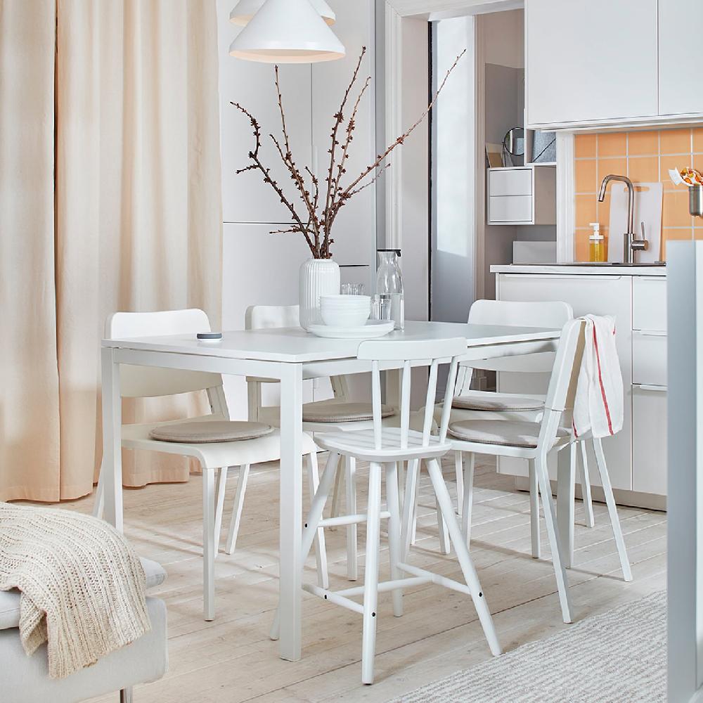 IKEA MELLTORP Tavolo Bianco 125x75 Cm