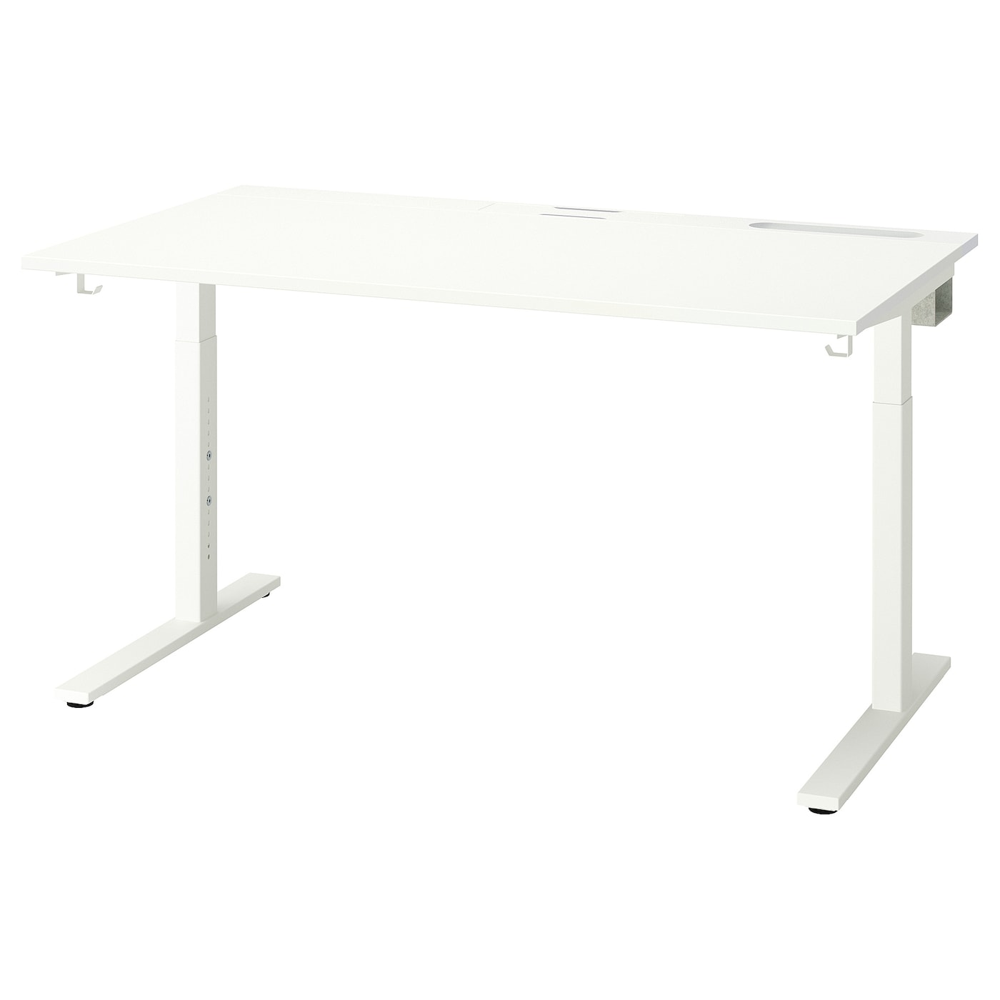 IKEA MITTZON Scrivania bianco 140x80 cm