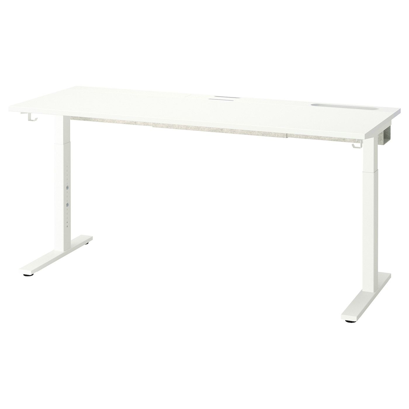 IKEA MITTZON Scrivania bianco 160x60 cm