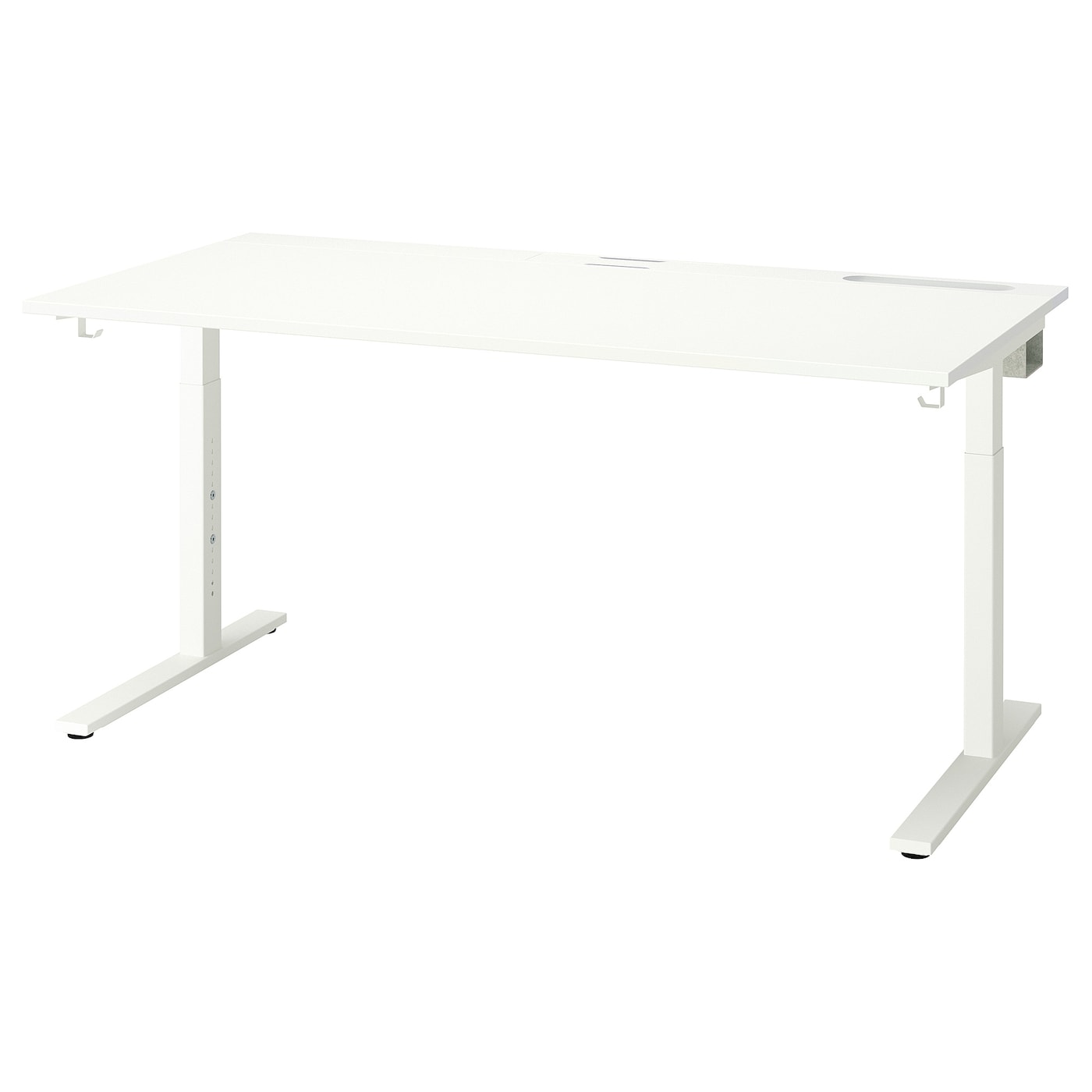 IKEA MITTZON Scrivania bianco 160x80 cm
