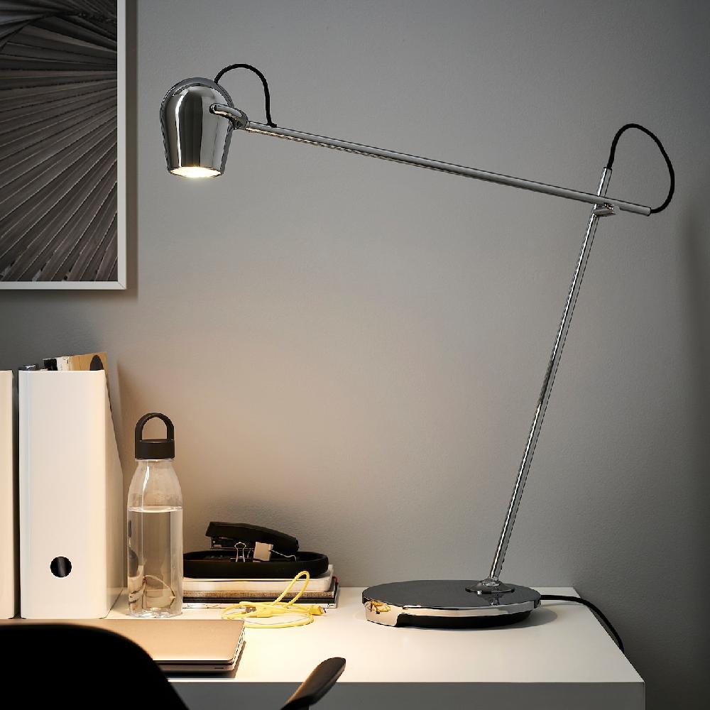 IKEA MODERMOLN Lampada Da Lavoro Cromato