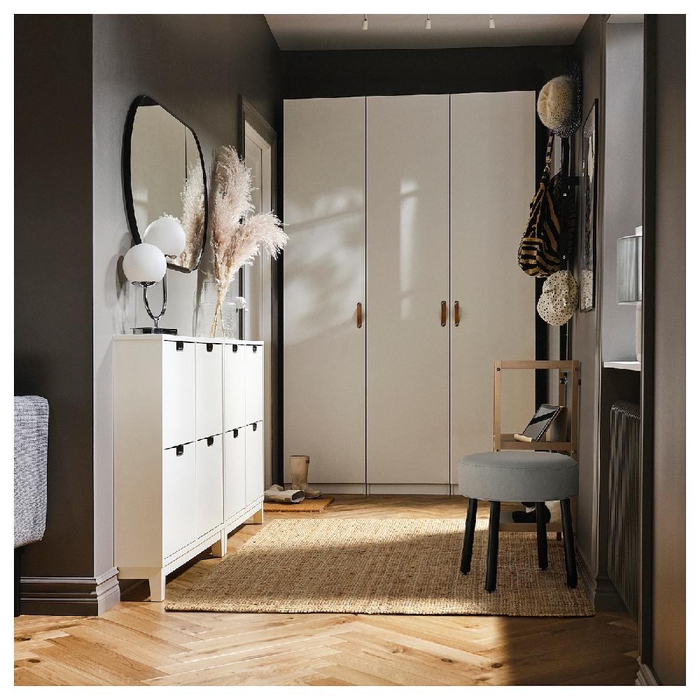 IKEA MÖRTFORS Pouf Diseröd Grigio 47x47 Cm