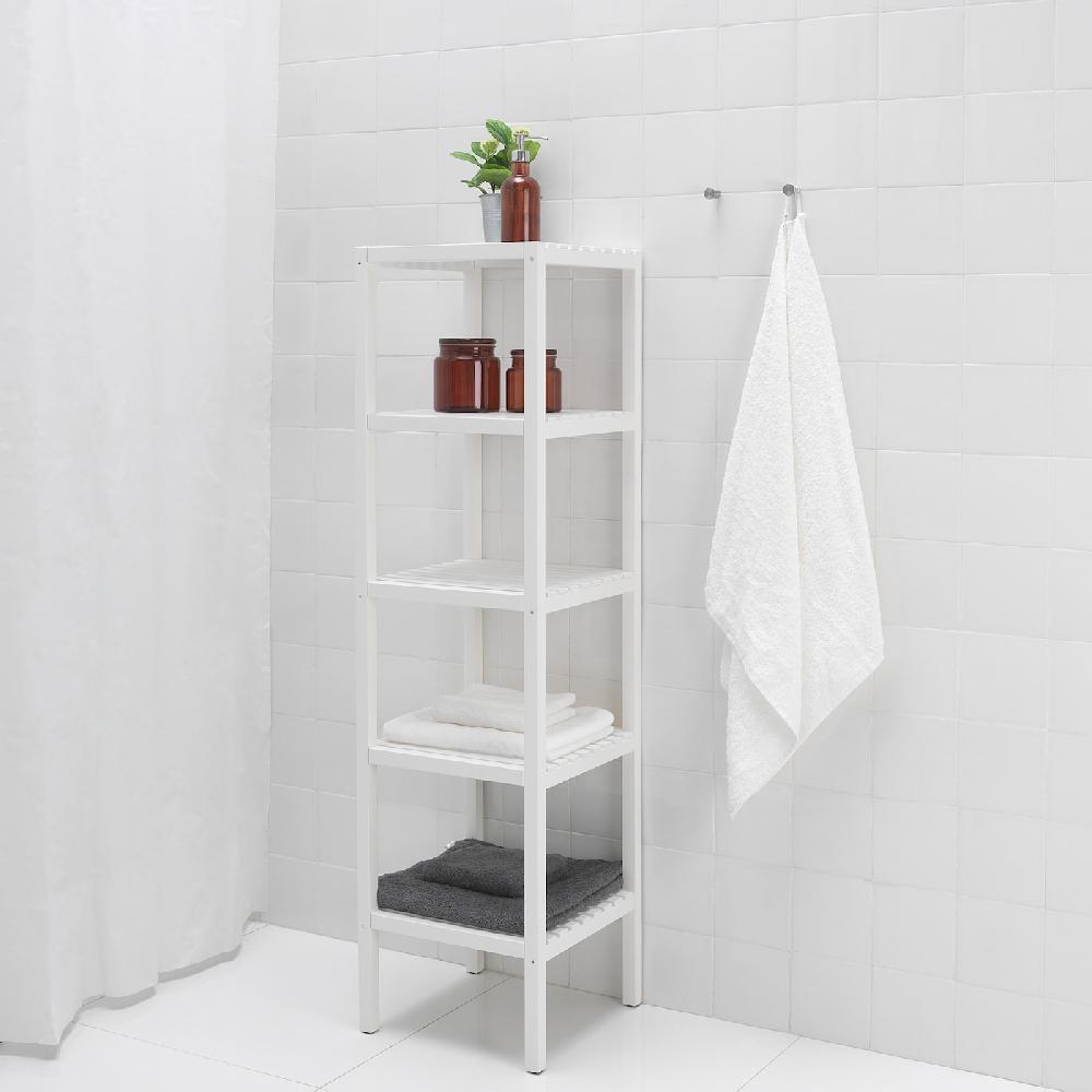 IKEA MUSKAN Scaffale Bianco 37x140 Cm