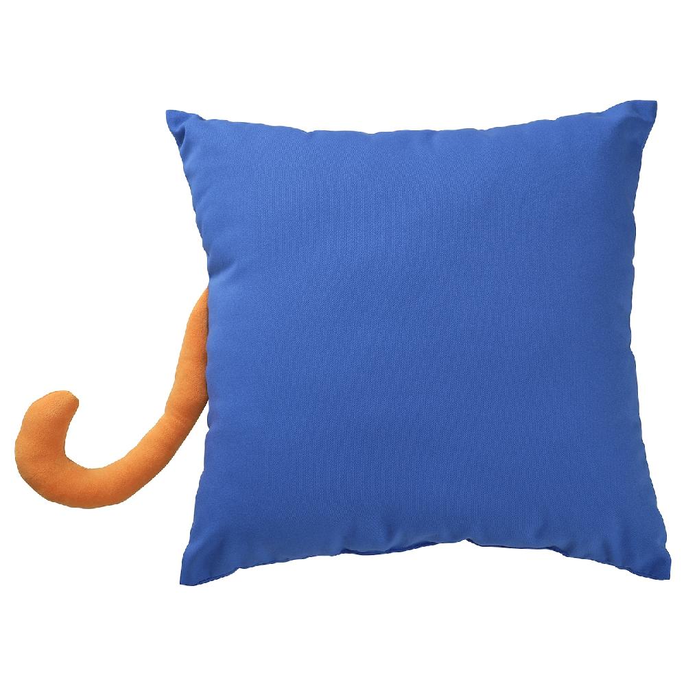 IKEA NATTHÄGER Cuscino Blu/tigre 50x50 Cm