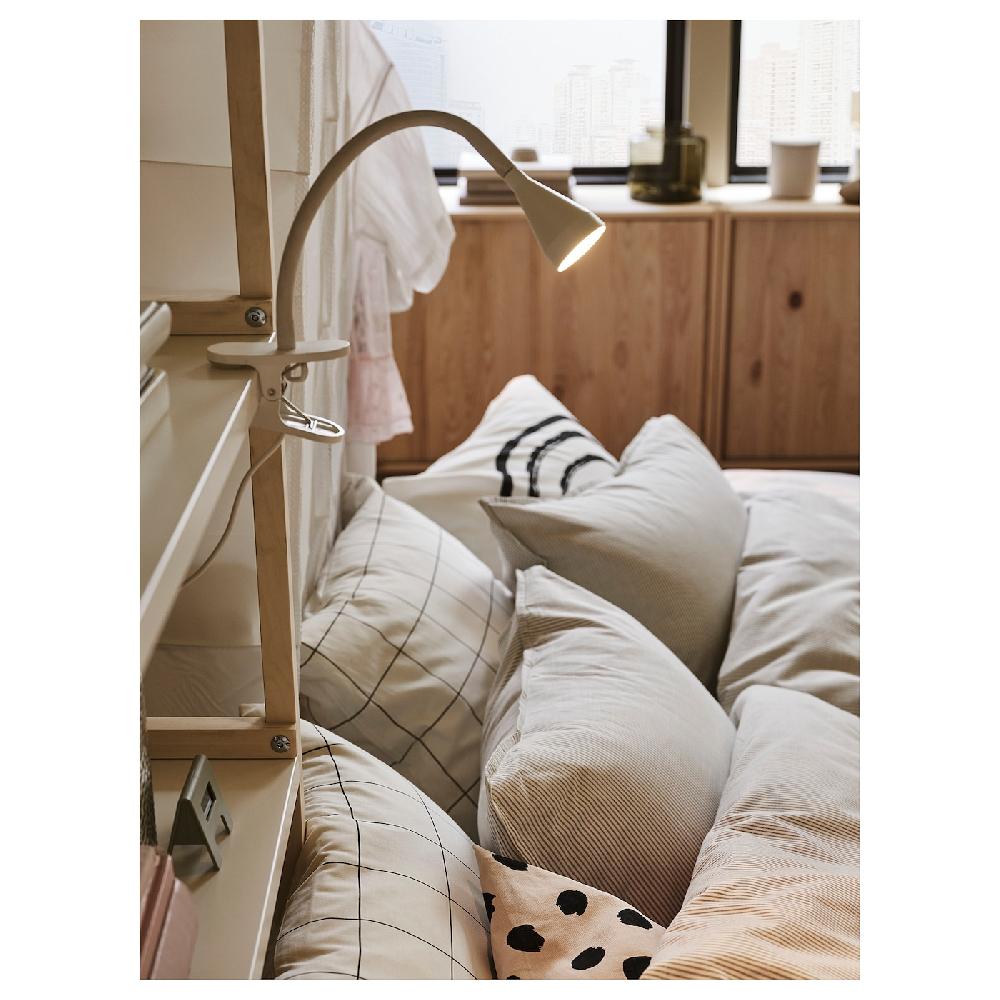 IKEA NÄVLINGE Faretto A LED Con Morsetto Bianco