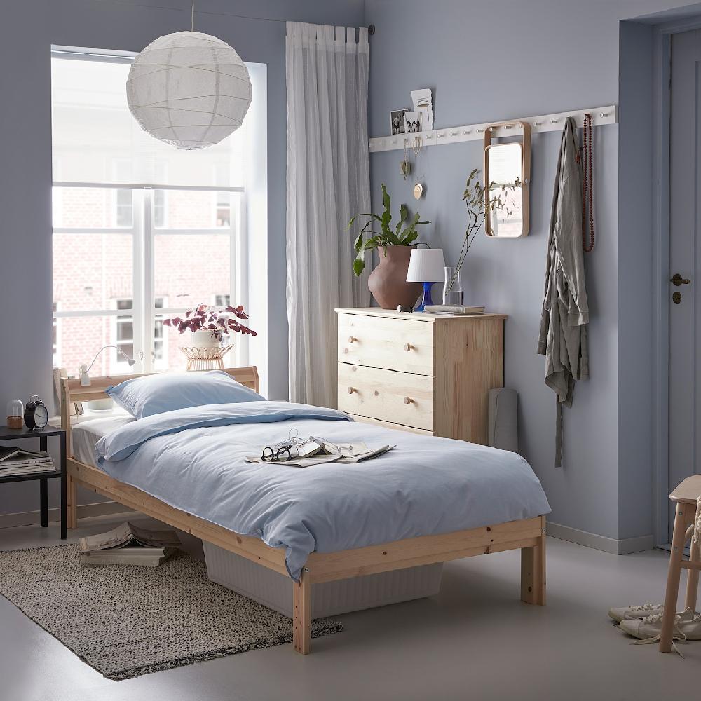 IKEA NEIDEN Struttura Letto Pino 90x200 Cm