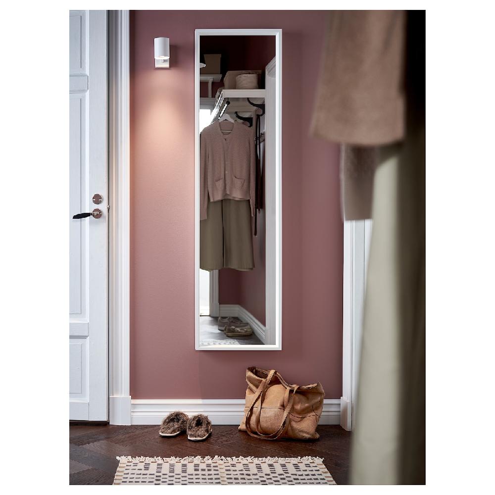 IKEA NISSEDAL Specchio Bianco 40x150 Cm