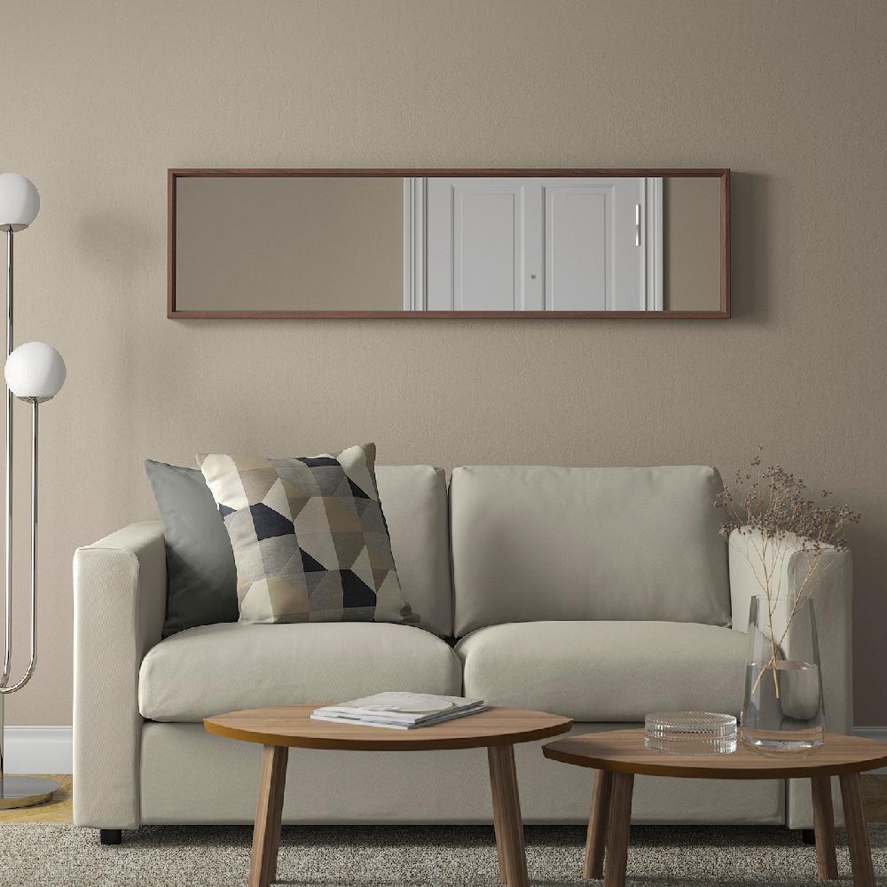 IKEA NISSEDAL Specchio Effetto Noce 40x150 Cm